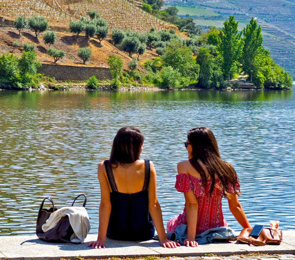 Douro Valley river