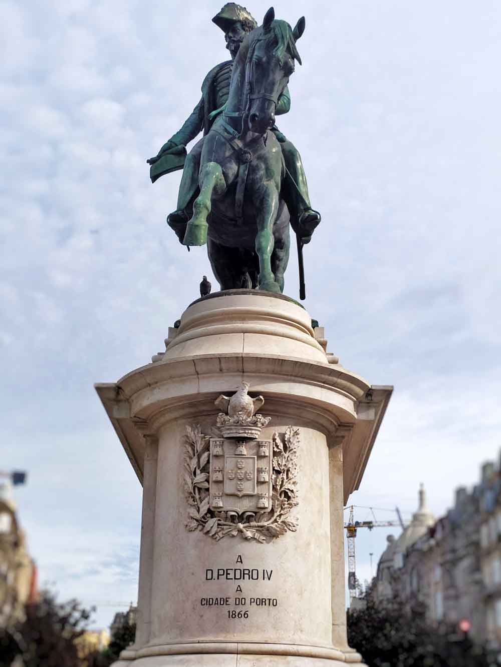 Dom Pedro IV statue