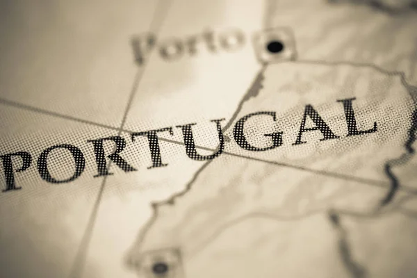 location of Porto in the country of Portugal